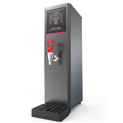 Water Boiler Eletric Commercial Hot Water Dispenser Countertop with Filter Black Automatic 15L 1500W Fast Heating for Restaurant, Home, Office