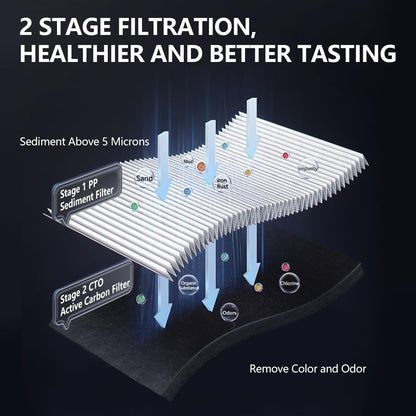 Water Boiler Eletric Commercial Hot Water Dispenser Countertop with Filter Black Automatic 15L 1500W Fast Heating for Restaurant, Home, Office